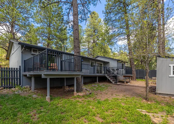 Chic Flagstaff Oasis: 5 Bedrooms & Fenced For Pets Mountainaire